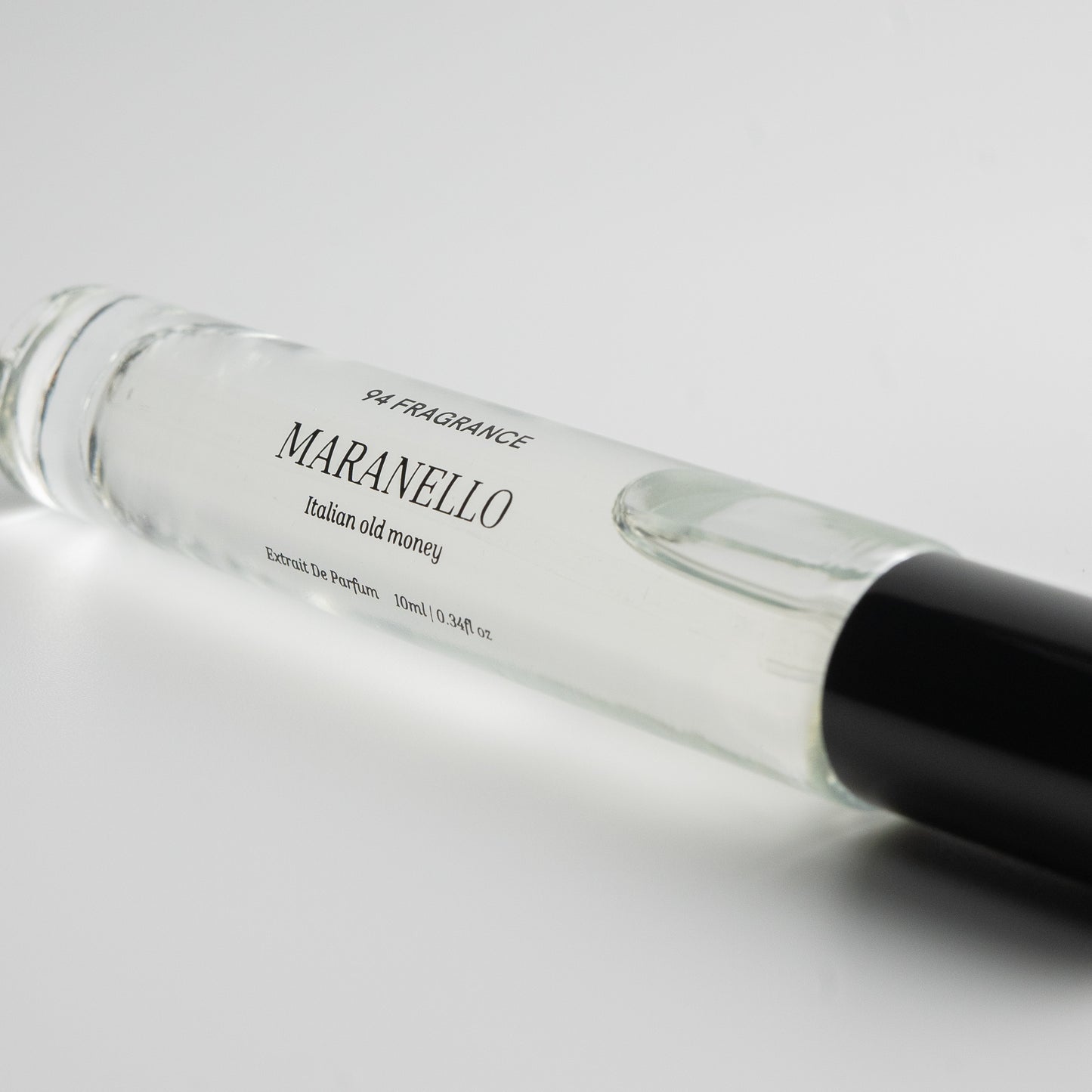 Close up shot of a perfume called Maranello by 94 Fragrance.